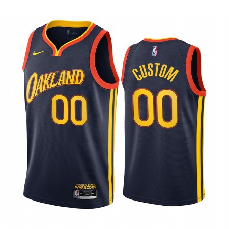 Camiseta Hombre NBA Golden State Warriors Personalizadas 2020-21 City Edition Swingman